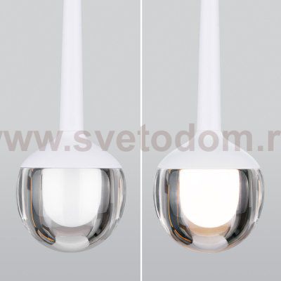 Подвесной светодиодный светильник DLS028 6W 4200K белый Elektrostandard