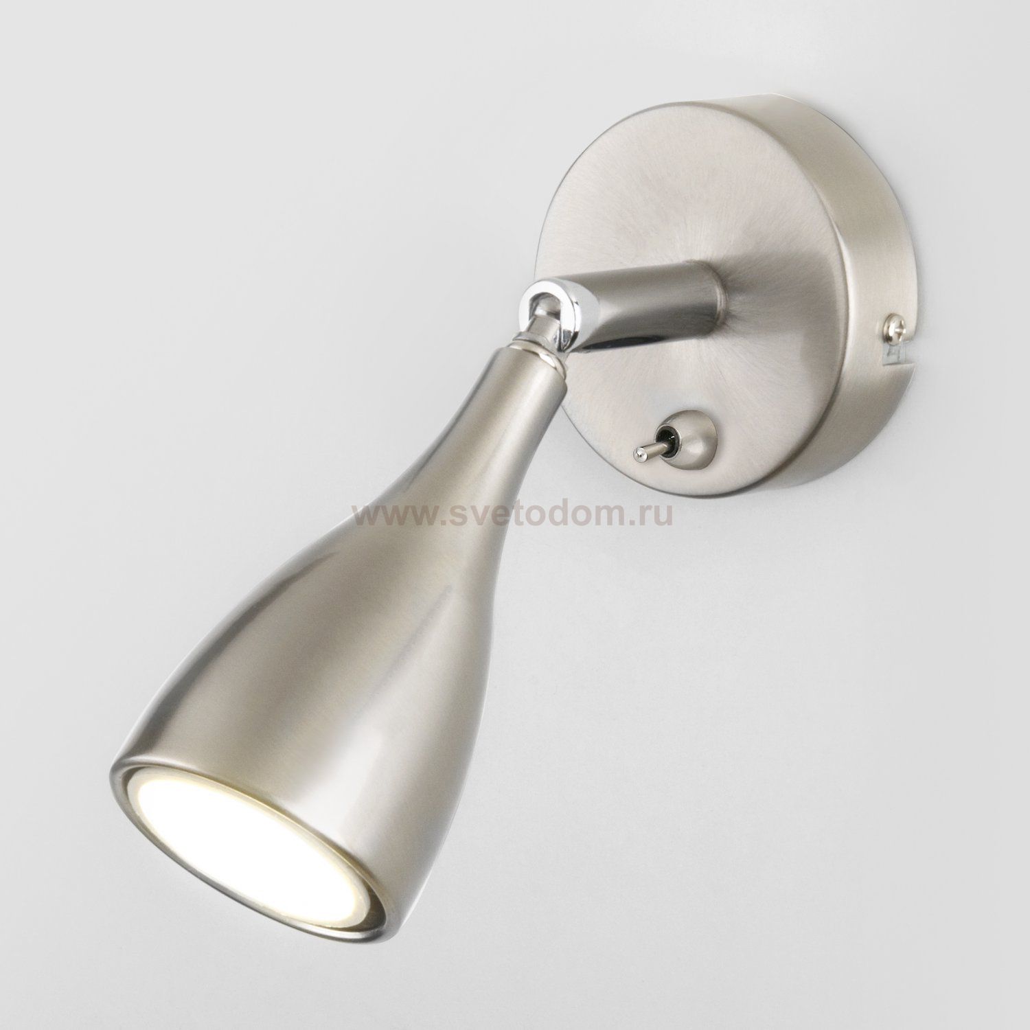 Подсветка Klio GU10 SW сатинированный никель (MRL 1008) Elektrostandard