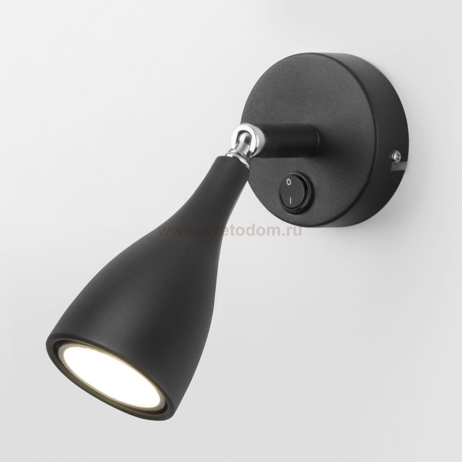 Подсветка Klio GU10 SW чёрный (MRL 1008) Elektrostandard