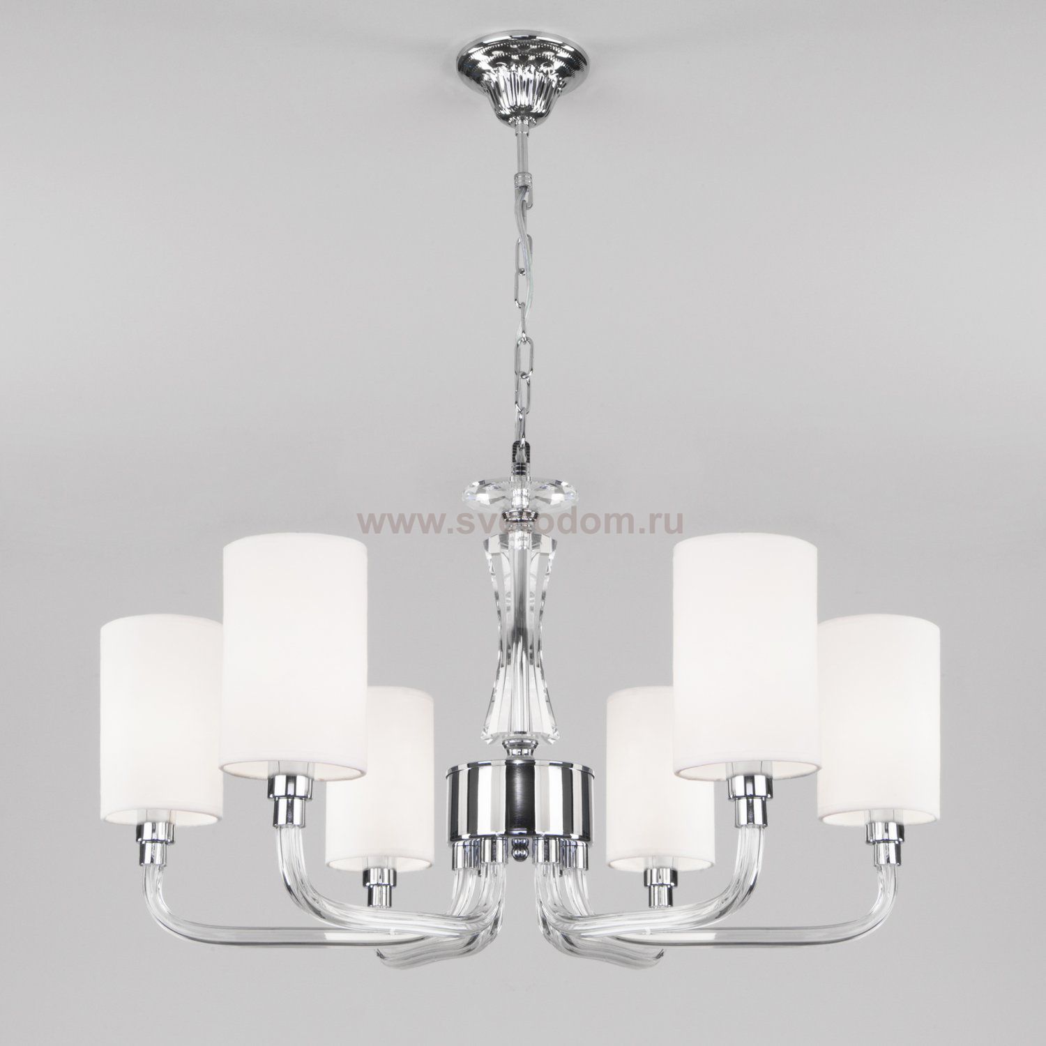 Подвесной светильник Eurosvet 60112/6 хром