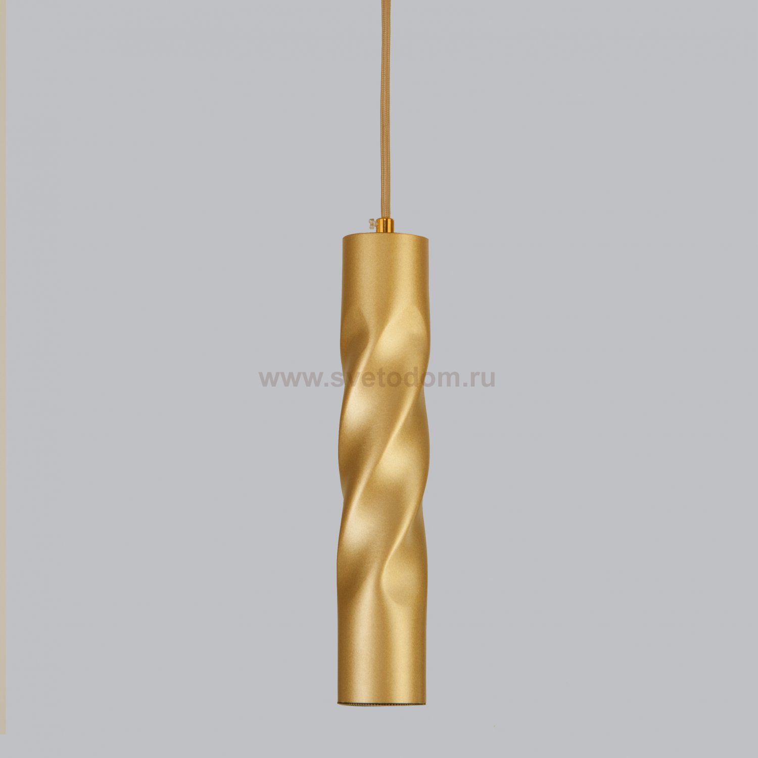 Подвесной акцентный светильник Eurosvet 50136/1 LED золото