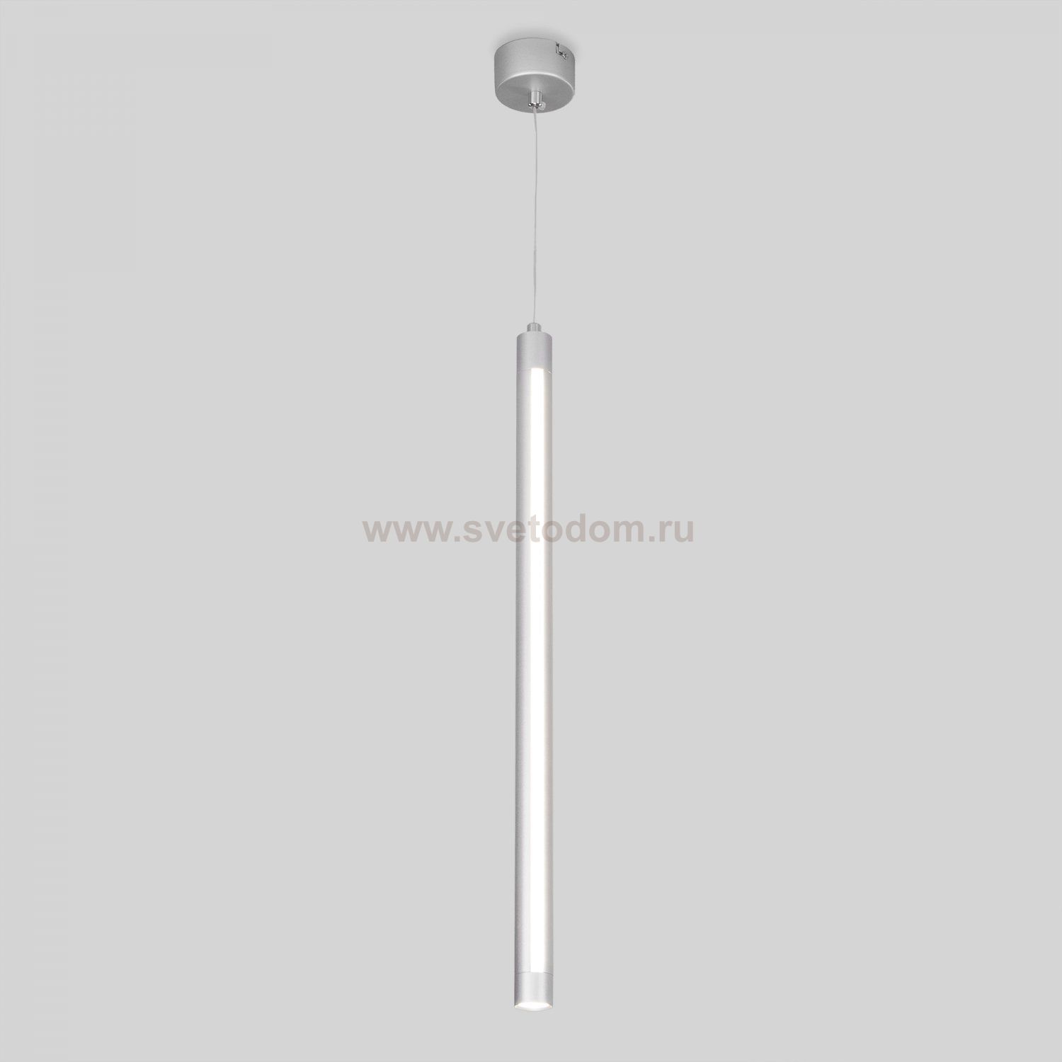 Подвесной акцентный светильник Eurosvet 50189/1 LED серебро