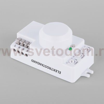 Микроволновый датчик движения 10м 1200W 360° IP20 SNS-M-13 белый Elektrostandard