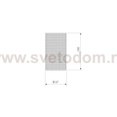 Накладной акцентный светильник DLN112 GU10 Elektrostandard
