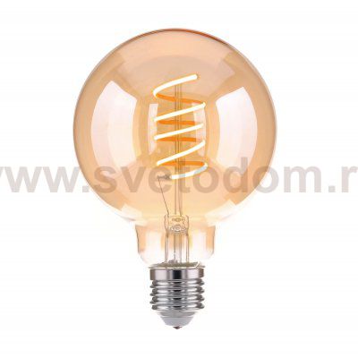 Филаментная светодиодная лампа G95 8W 3300K E27 BLE2709 Elektrostandard