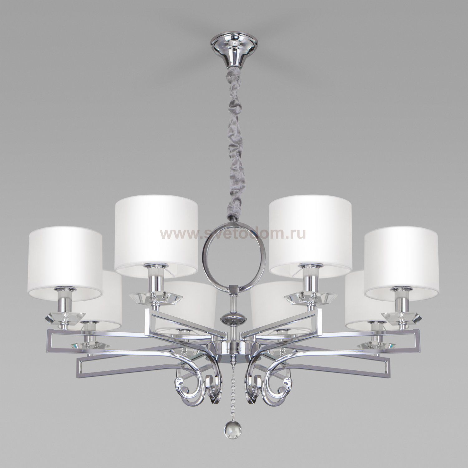 Подвесной светильник Eurosvet 60113/8 хром
