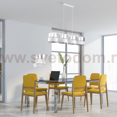 Настенный светильник TK Lighting 4175 Hilton Silver