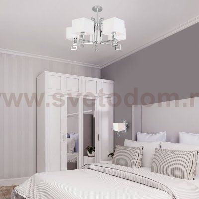 Люстра Eurosvet 60115/5 хром Alma