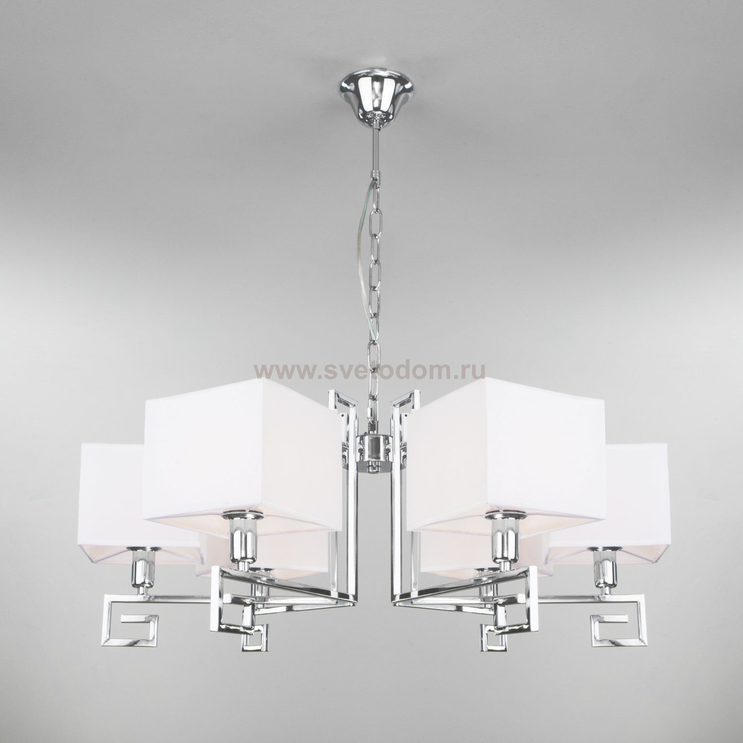 Люстра Eurosvet 60115/6 хром Alma