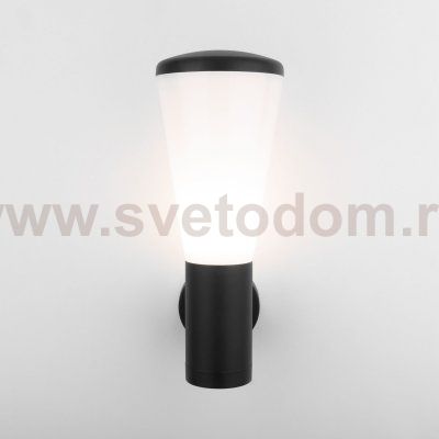 Настенный уличный светильник IP54 чёрный 1416 TECHNO Elektrostandard