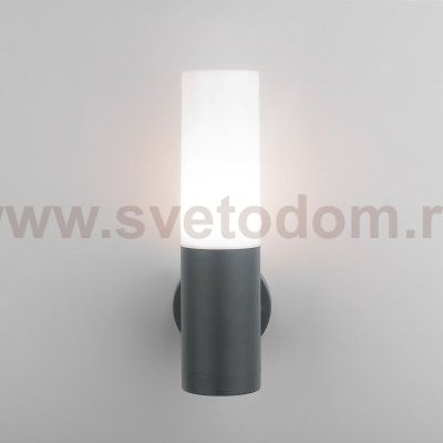 Настенный уличный светильник IP54 серый 1418 TECHNO Elektrostandard
