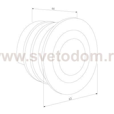 Подсветка для лестниц и дорожек MRL LED 1107 алюминий Elektrostandard
