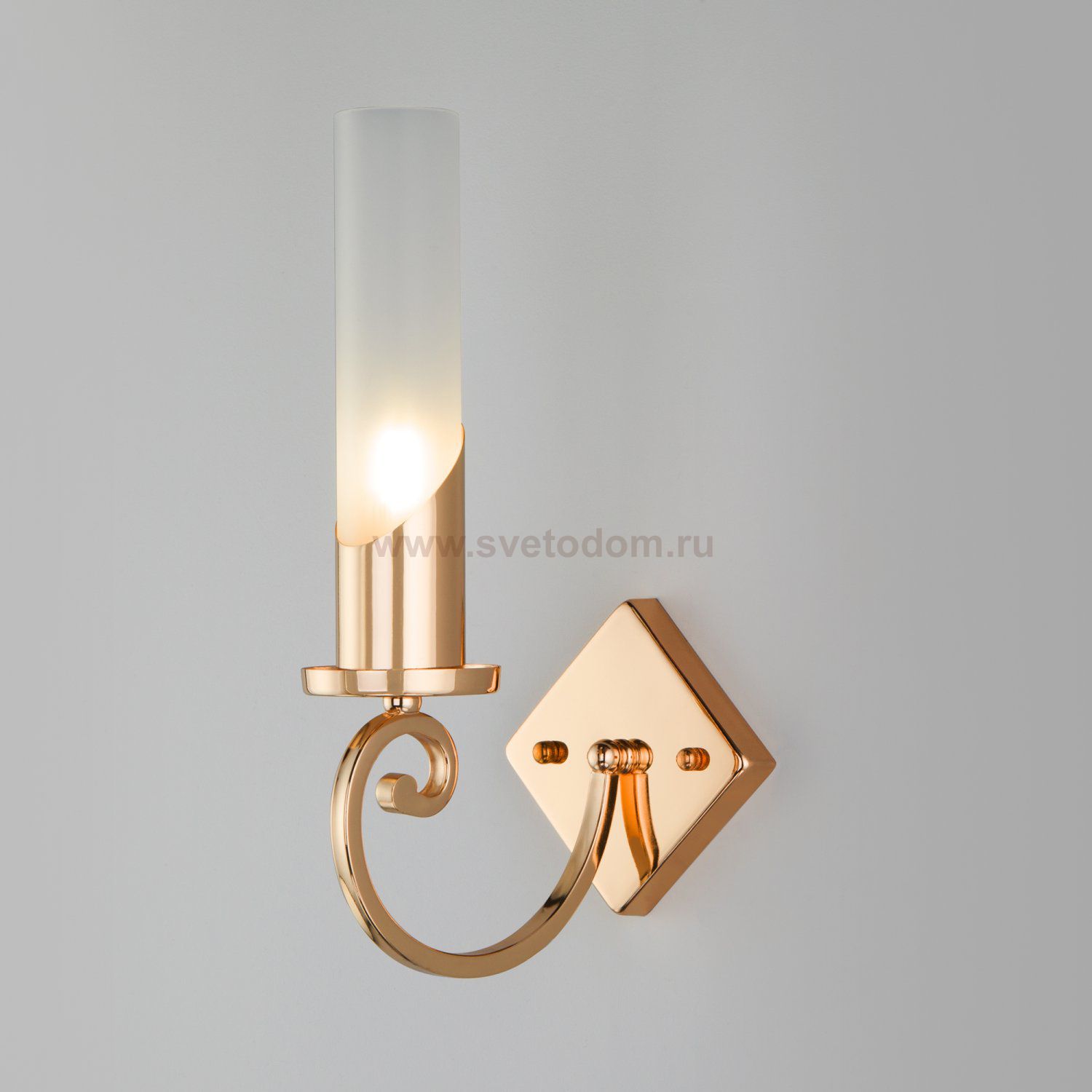 Классический настенный светильник Eurosvet 60117/1 золото Banci