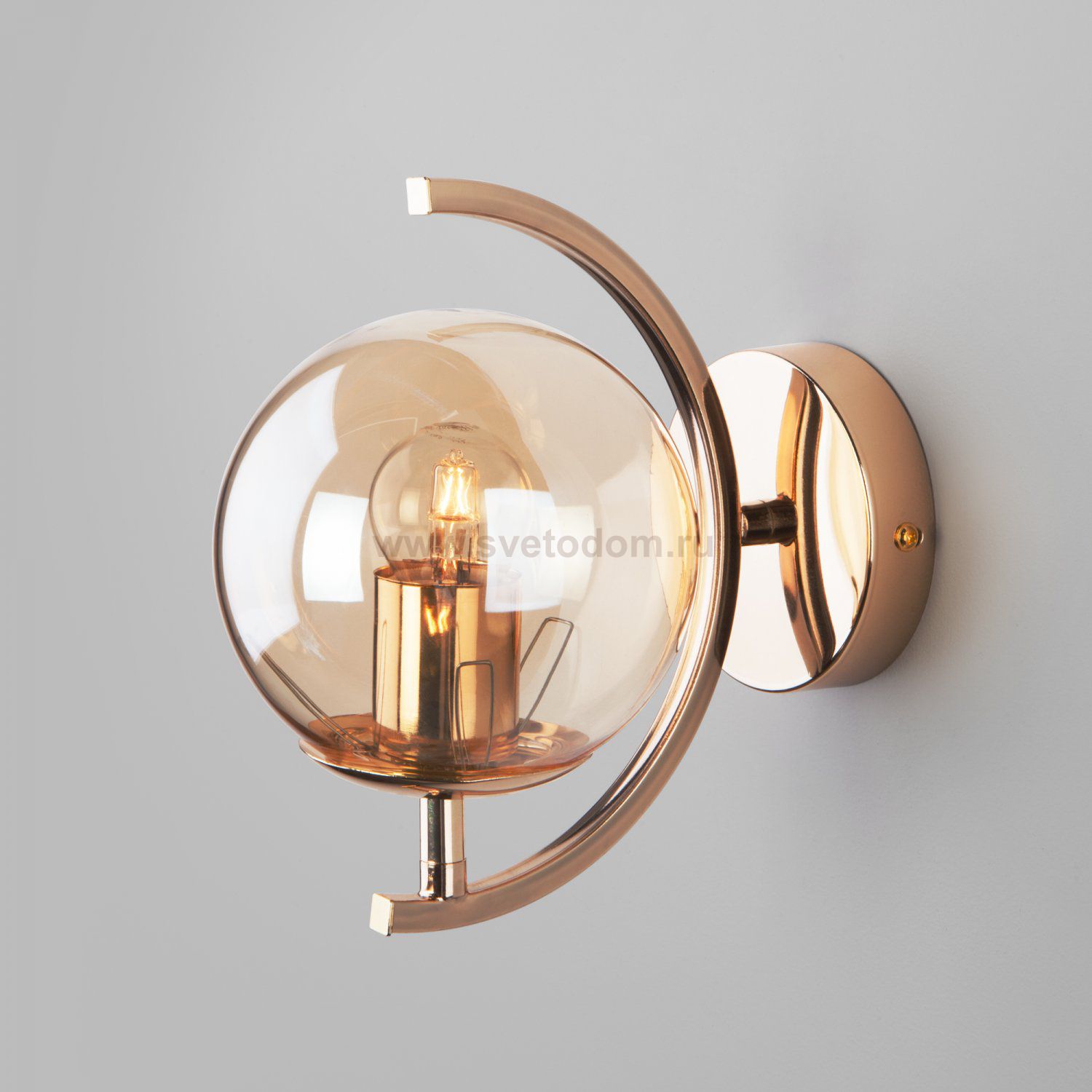 Настенный светильник Eurosvet 50072/1B золото Story