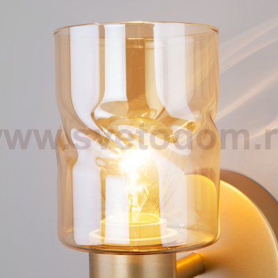 Светильник бра Eurosvet 20120/1 перламутровое золото Ansa