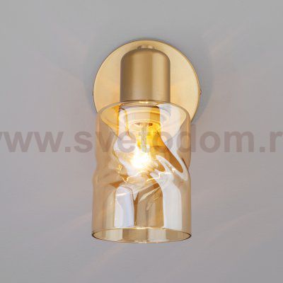 Светильник бра Eurosvet 20120/1 перламутровое золото Ansa