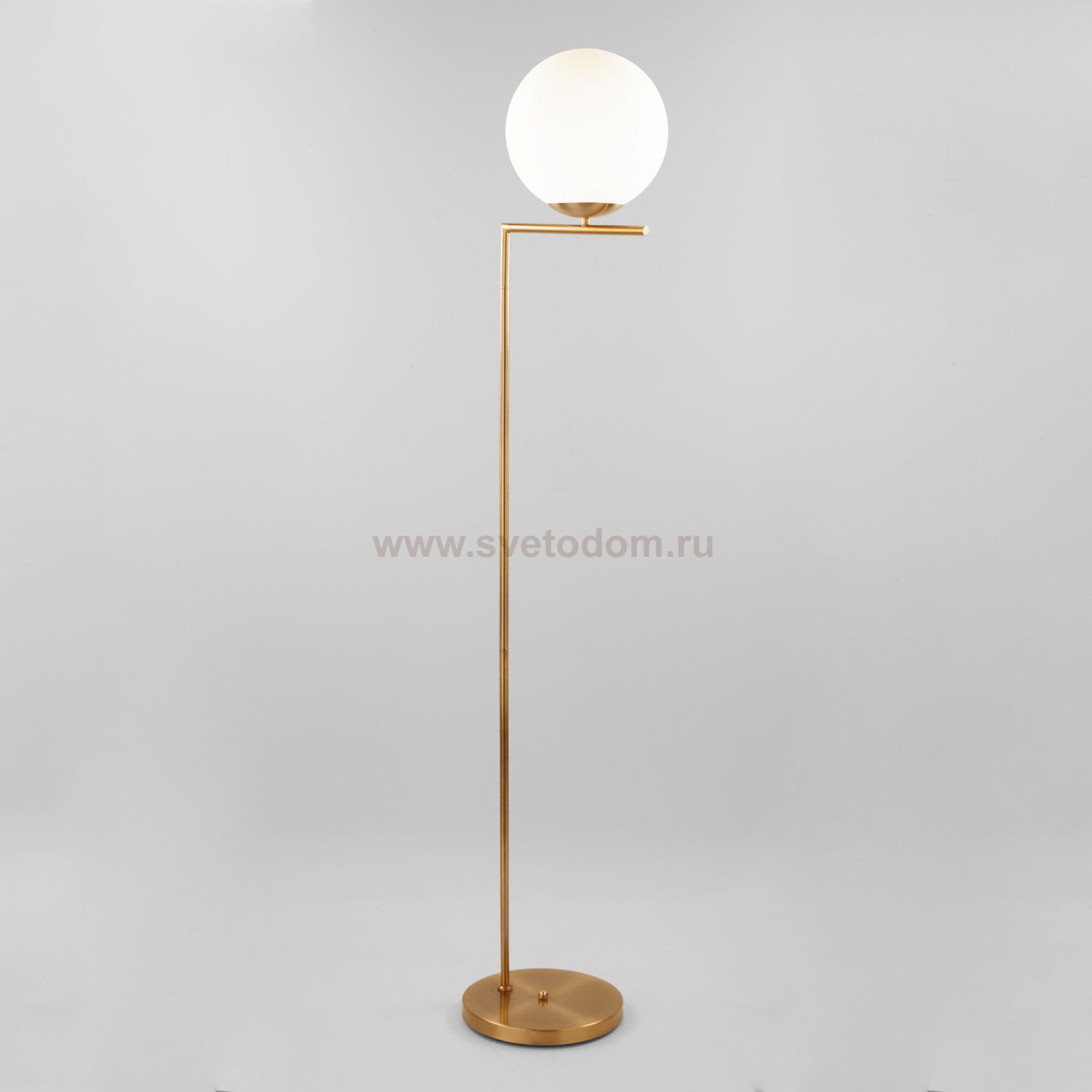 Торшер в стиле лофт Eurosvet 01083/1 латунь Frost