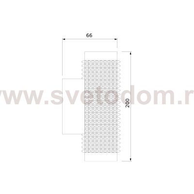 Настенный светильник Spike GU10 SW MRL 1014 белый Elektrostandard