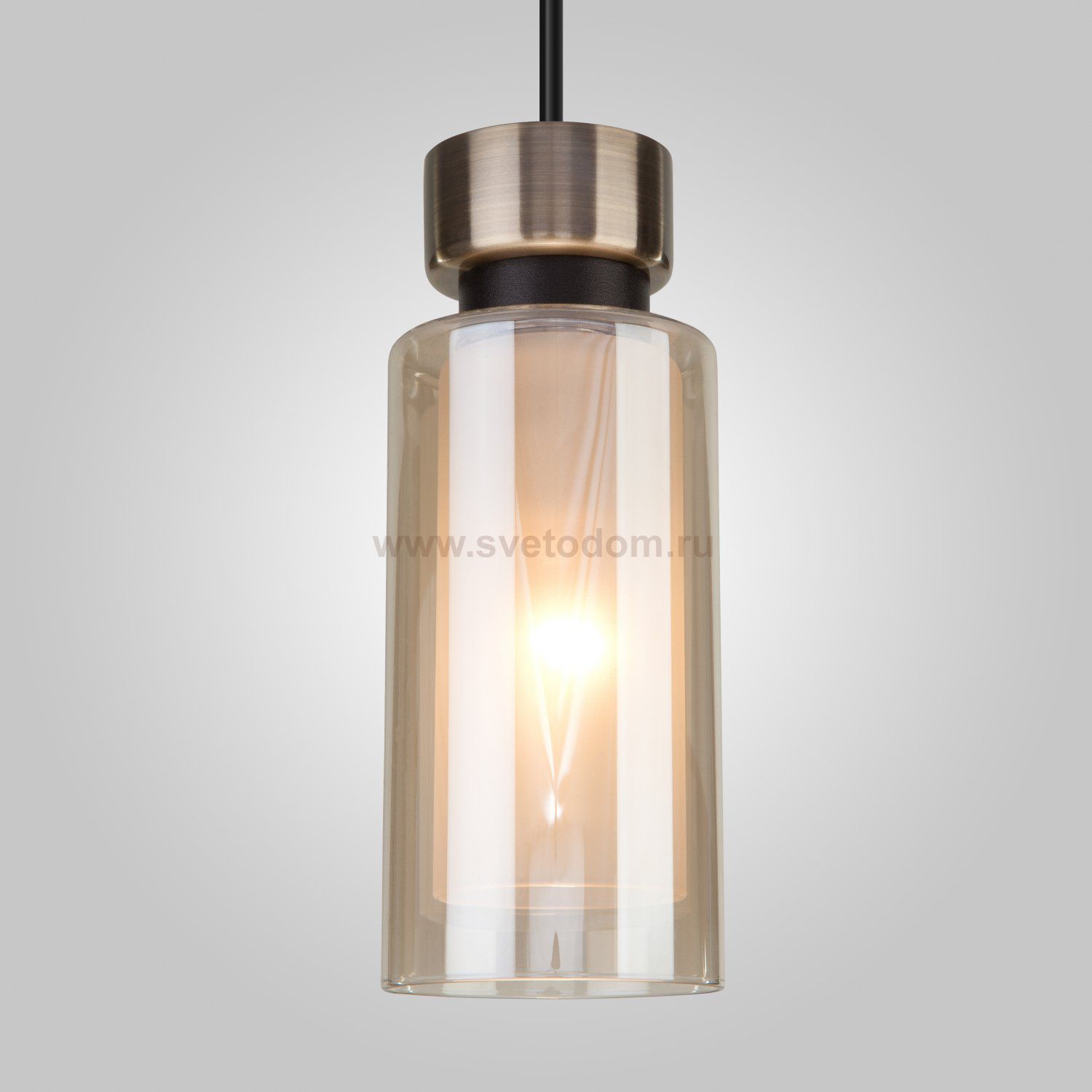 Подвесной светильник Eurosvet 50115/1 черный Amado