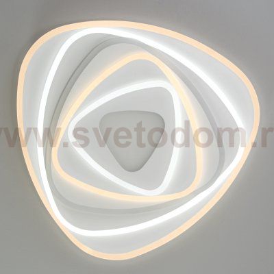 Потолочный светодиодный светильник с пультом управления Eurosvet 90225/1 белый Coloris