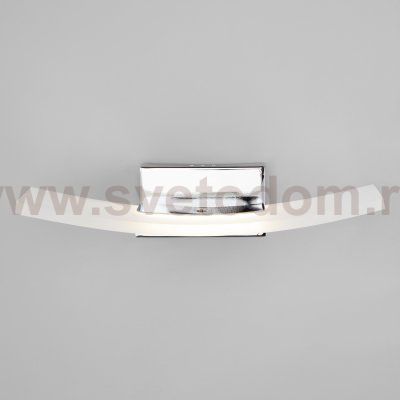 Настенный светодиодный светильник Хром 40152/1 LED хром Eurosvet