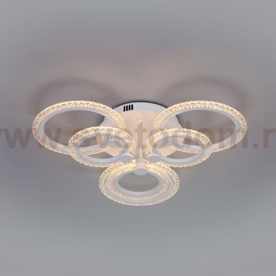 Люстра Eurosvet 90226/6 белый Wellen