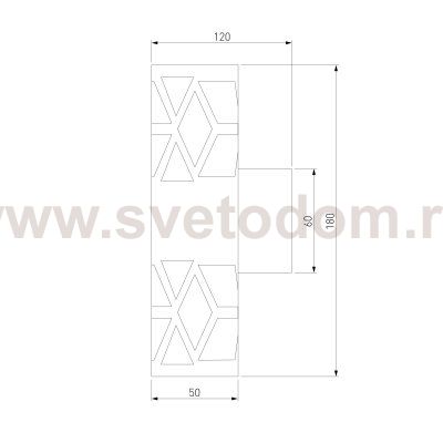 Настенный светодиодный светильник Fanc LED MRL LED 1023 чёрный Elektrostandard