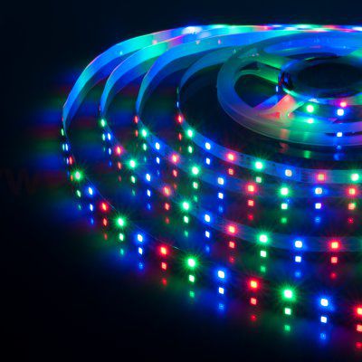 Светодиодная лента Лента светодиодная 12V 4,8W 60Led 2835 IP20 RGB, 5м Elektrostandard
