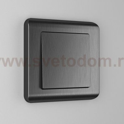 Клавиша для выключателя перекрестного (графит рифленый) Werkel W1119004