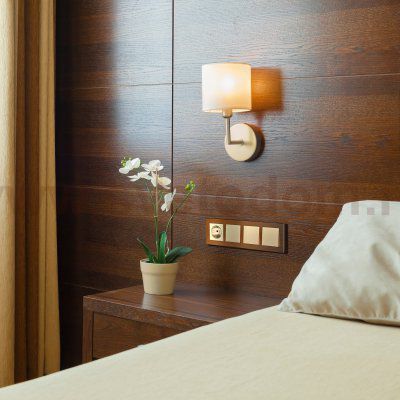 Розетка с заземлением (шампань) W1171011 Werkel