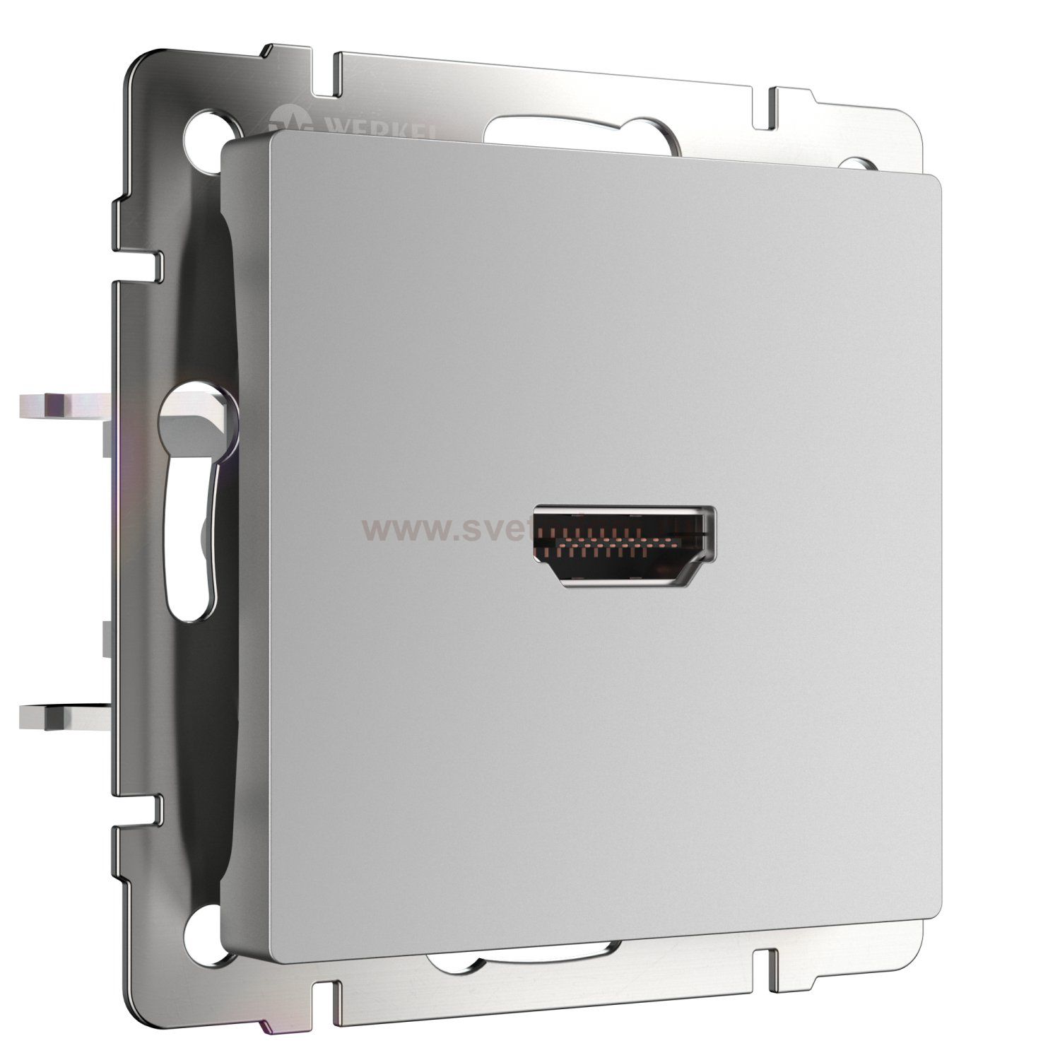 W1186006/ Розетка HDMI (серебряный) W1186006