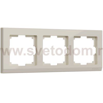 Рамка на 3 поста (слоновая кость) W0031803 Werkel