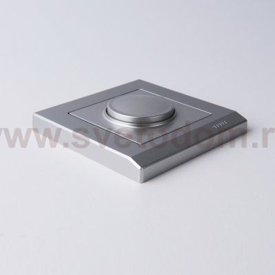 Рамка на 1 пост (серебряный) W0011806 Werkel