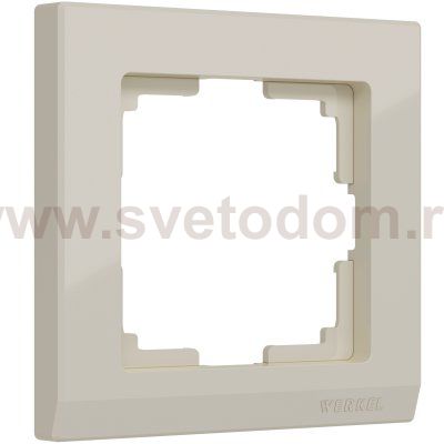 Рамка на 1 пост (слоновая кость) W0011803 Werkel