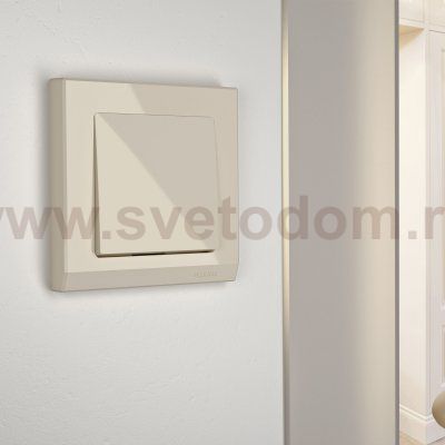 Рамка на 1 пост Stark (слоновая кость) Werkel W0011803