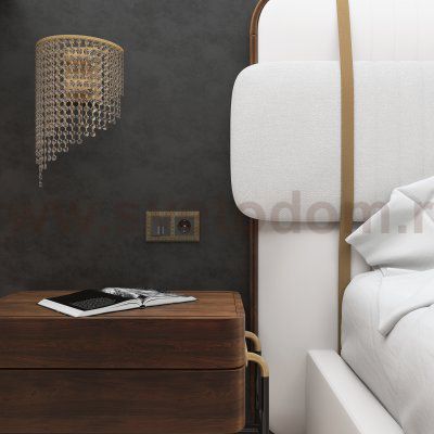 Рамка на 2 поста (бронза) Werkel W0021512