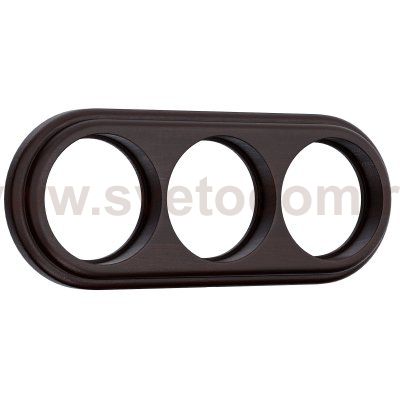 Рамка на 3 поста (венге) Werkel W0035226