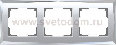 Рамка на 3 поста (зеркальный) W0031220 Werkel