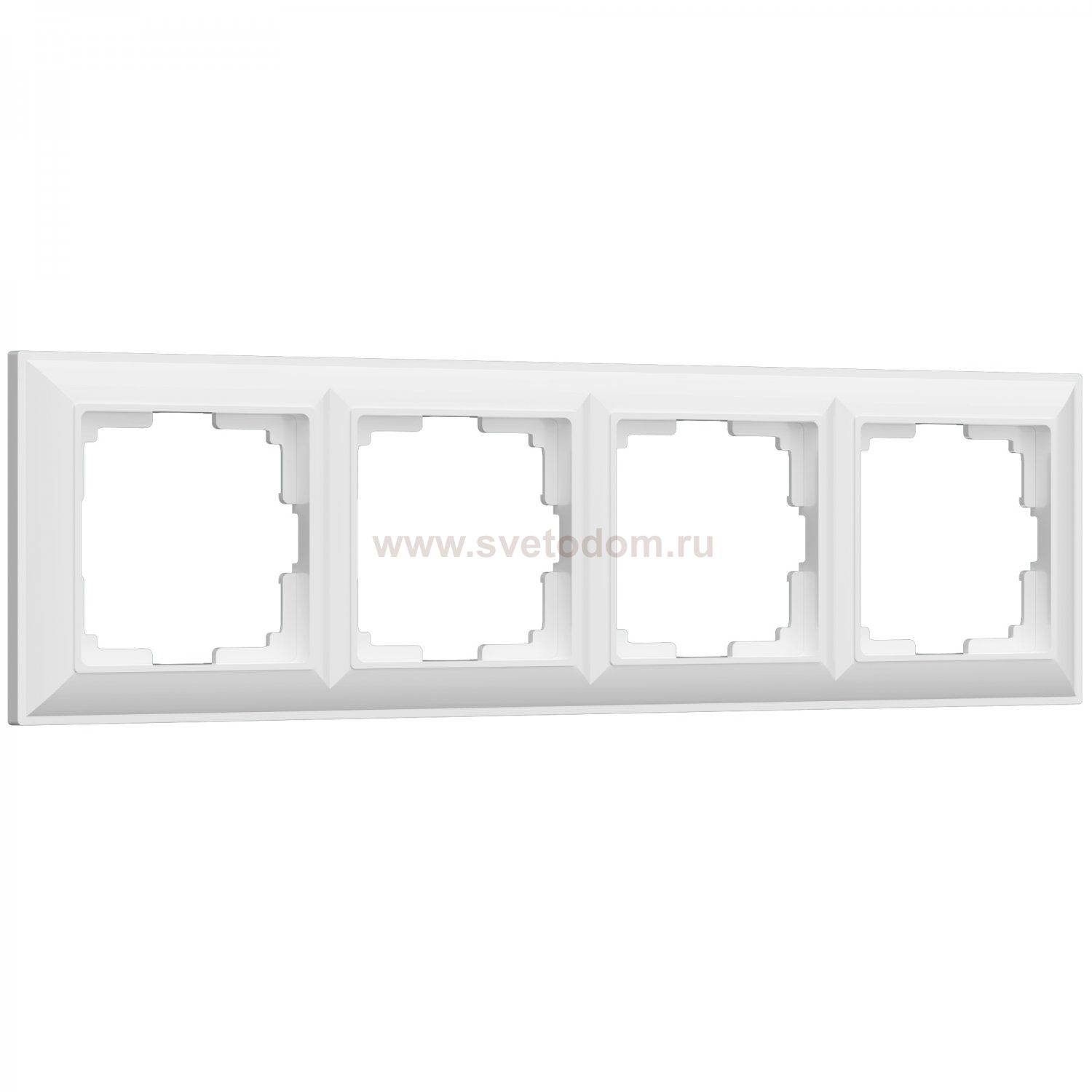 Рамка на 4 поста (белый) W0042201 Werkel