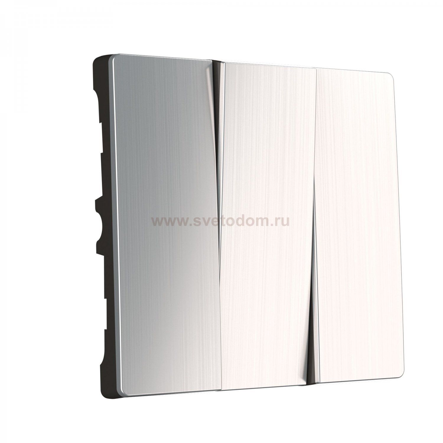 Набор клавиш для выключателя трехклавишного (глянцевый никель) Werkel W1139002