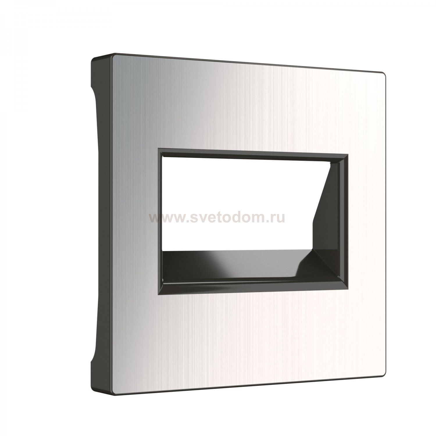 Накладка для двойной розетки Еthernet RJ-45 (глянцевый никель) W1191102 Werkel