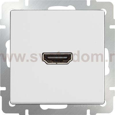 Розетка HDMI (белый) W1186001 Werkel