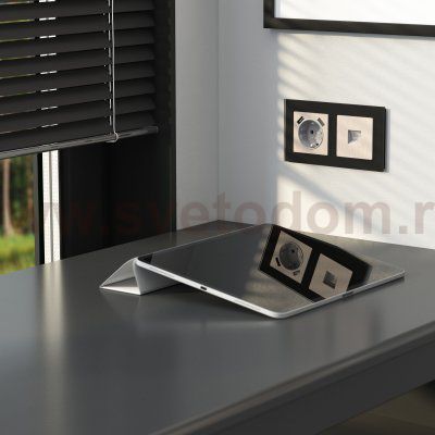 Накладка для USB розетки (перламутровый рифленый) W1179513 Werkel