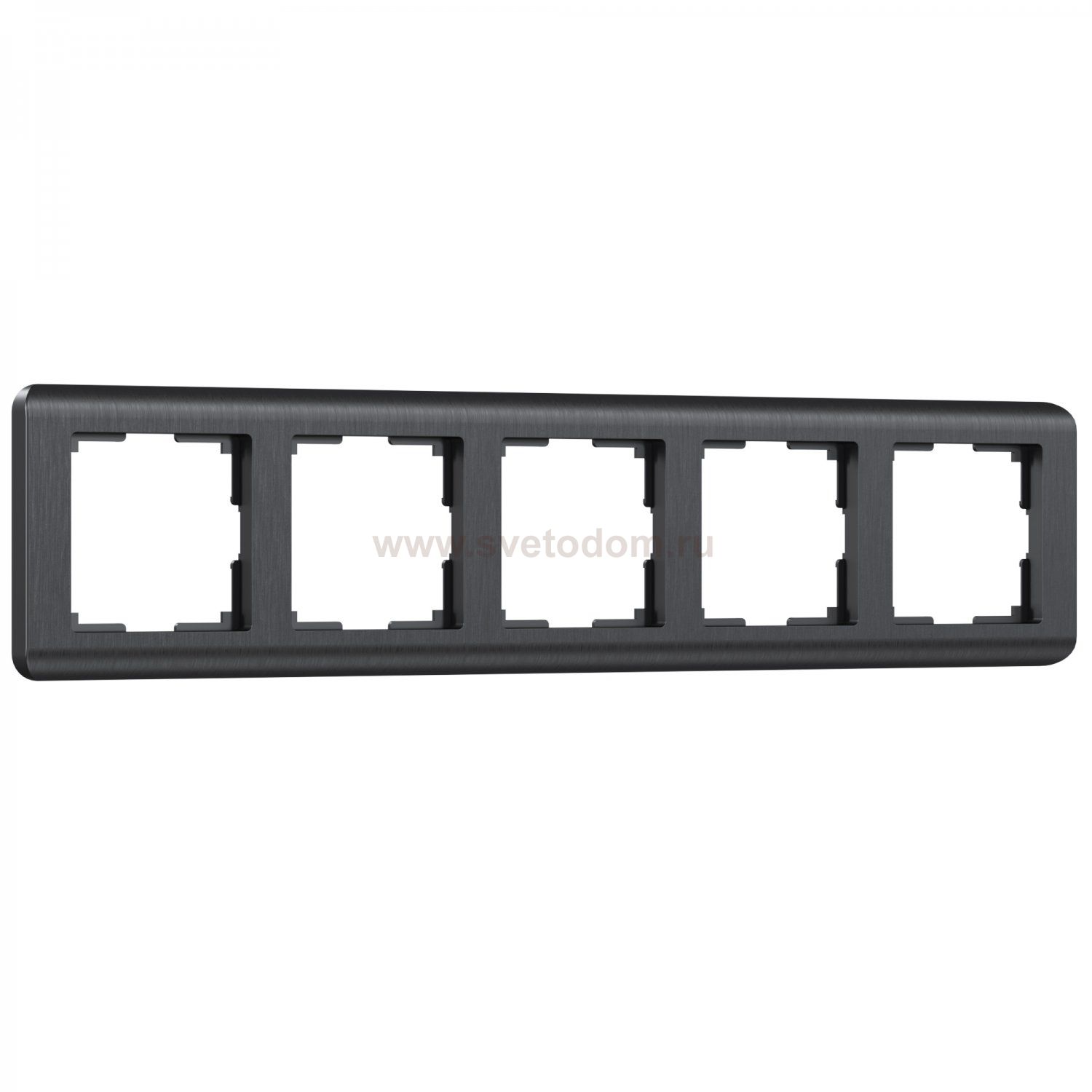 Рамка на 5 постов (графит) W0052104 Werkel