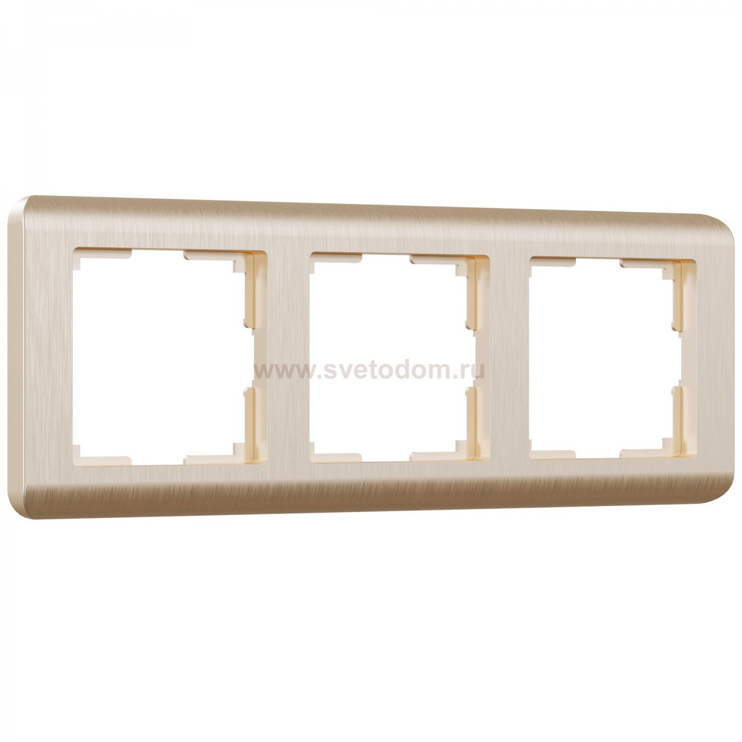 Рамка на 3 поста (шампань) W0032111 Werkel