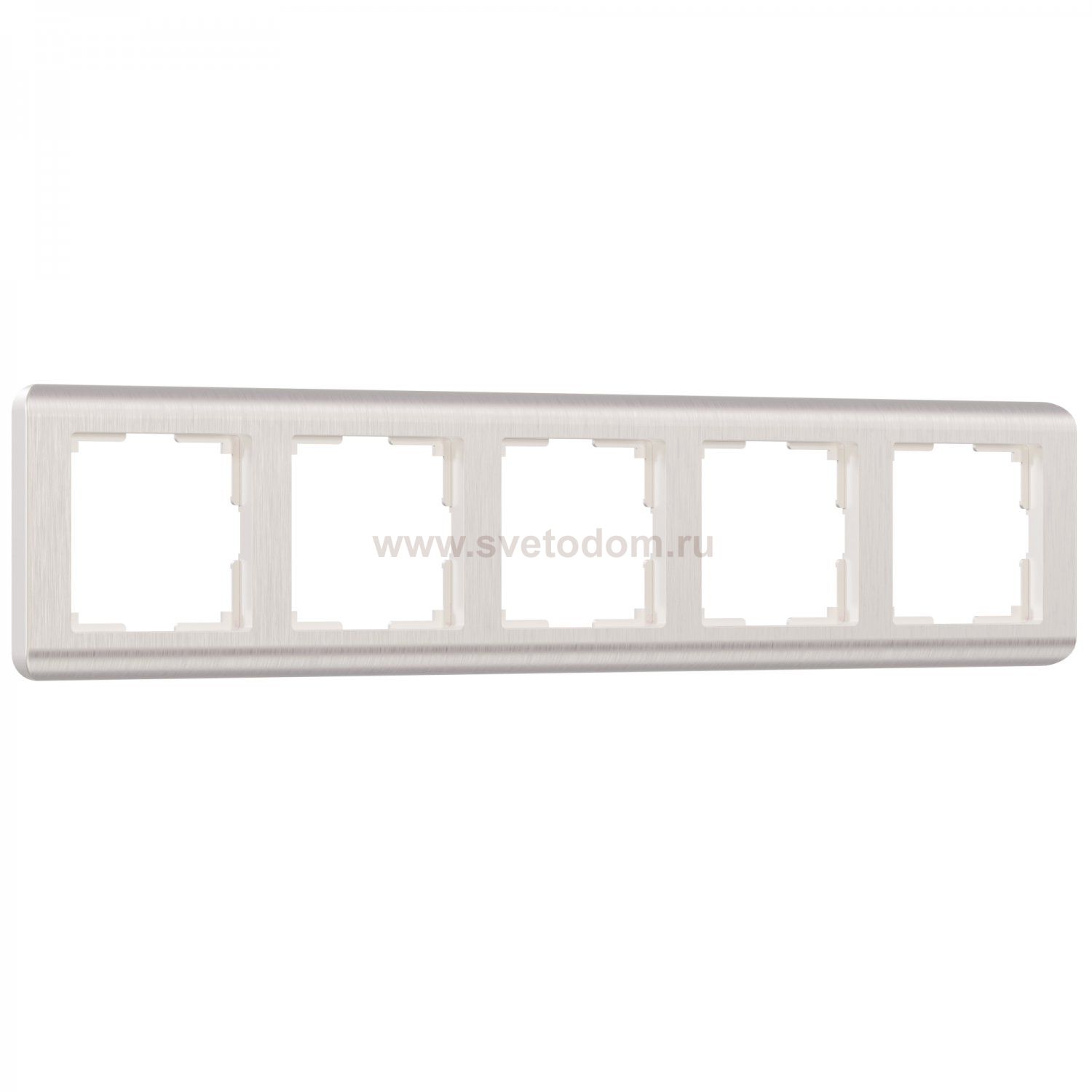 Рамка на 5 постов (перламутровый) W0052113 Werkel