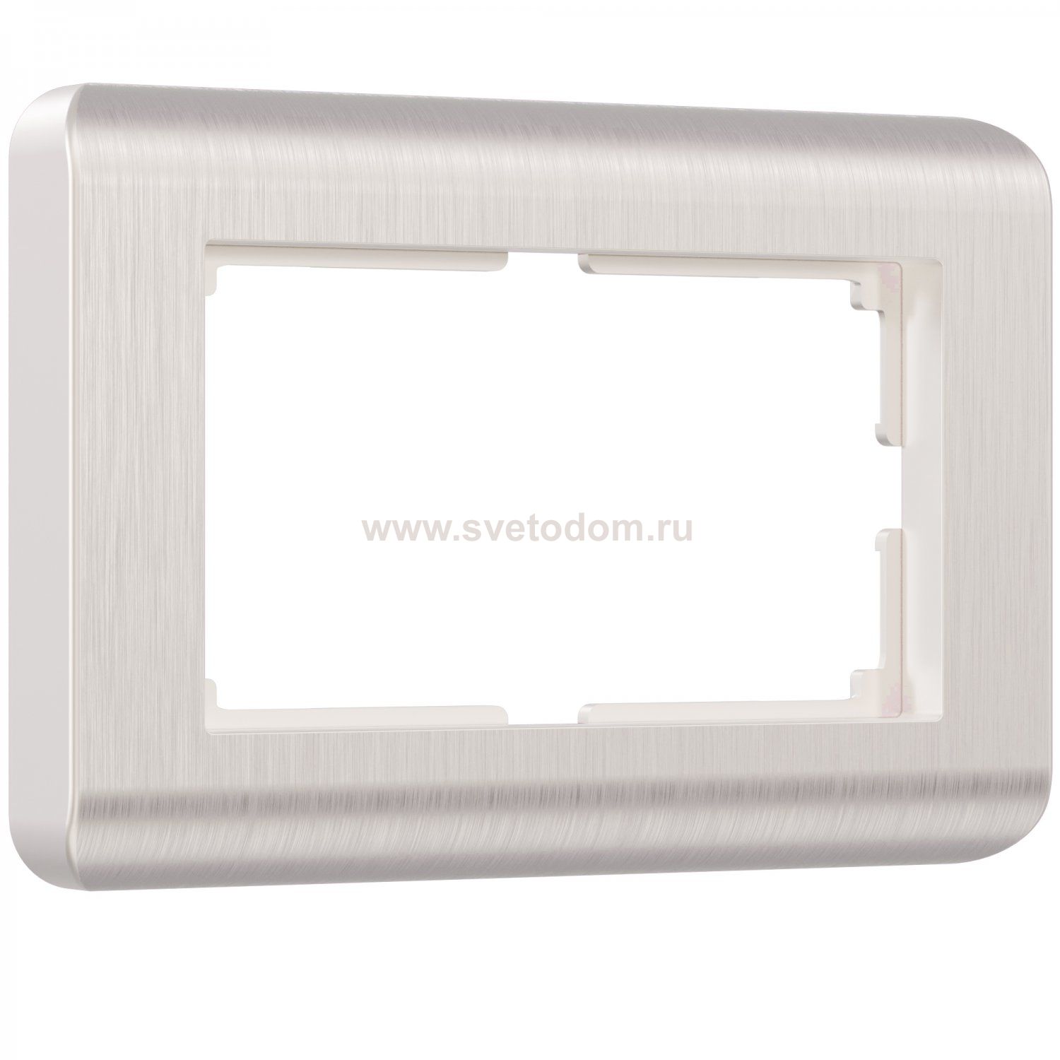 Рамка для двойной розетки (перламутровый) W0082113 Werkel
