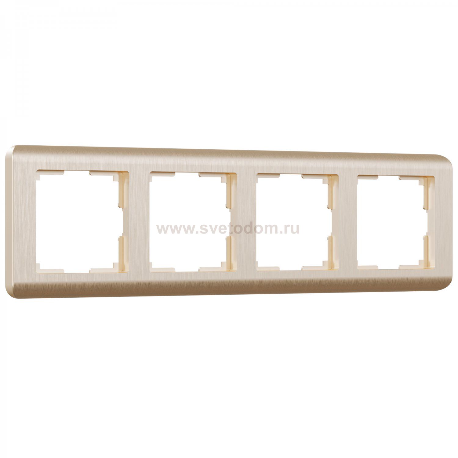 Рамка на 4 поста (шампань) W0042111 Werkel