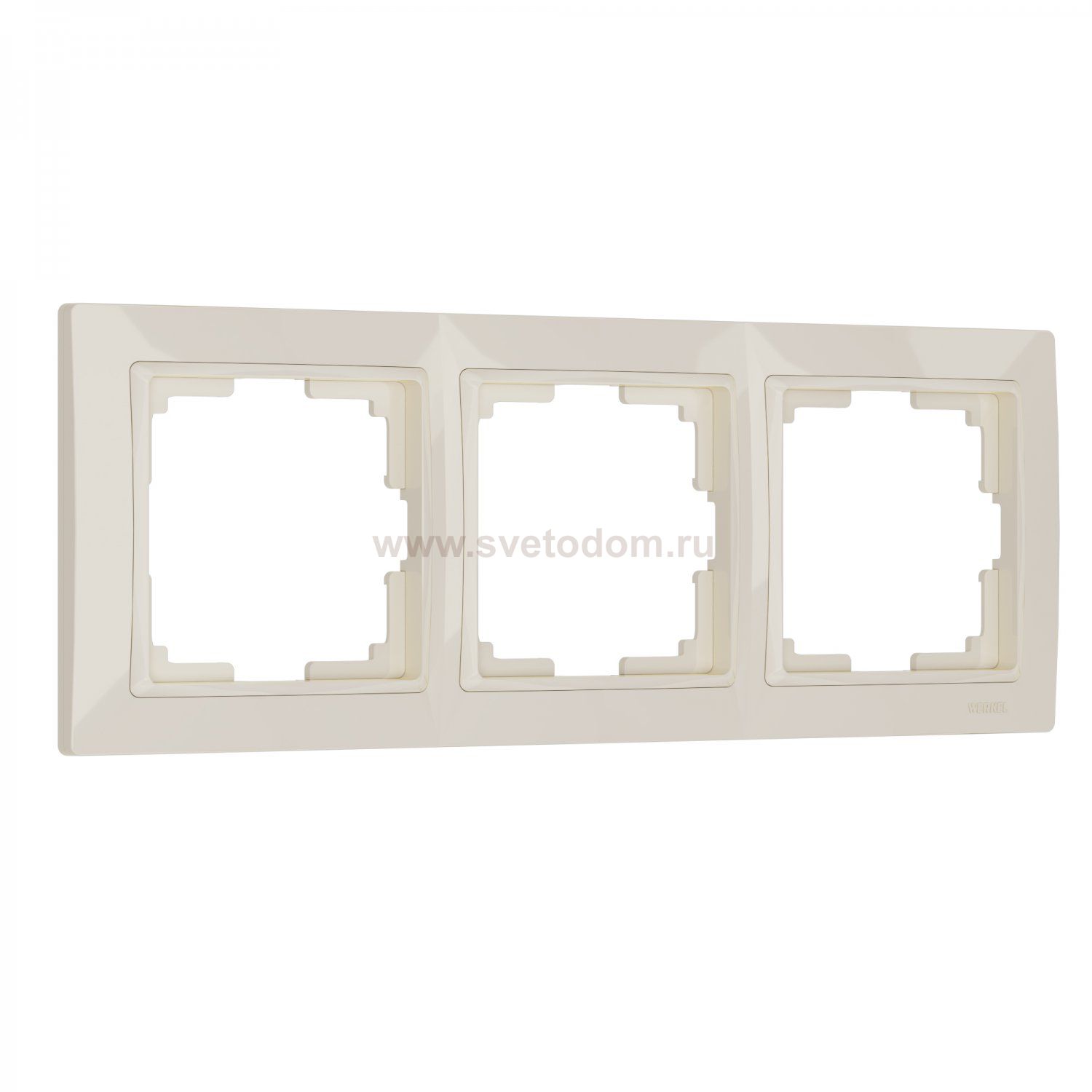 Рамка на 3 поста (слоновая кость, basic) W0032003 Werkel