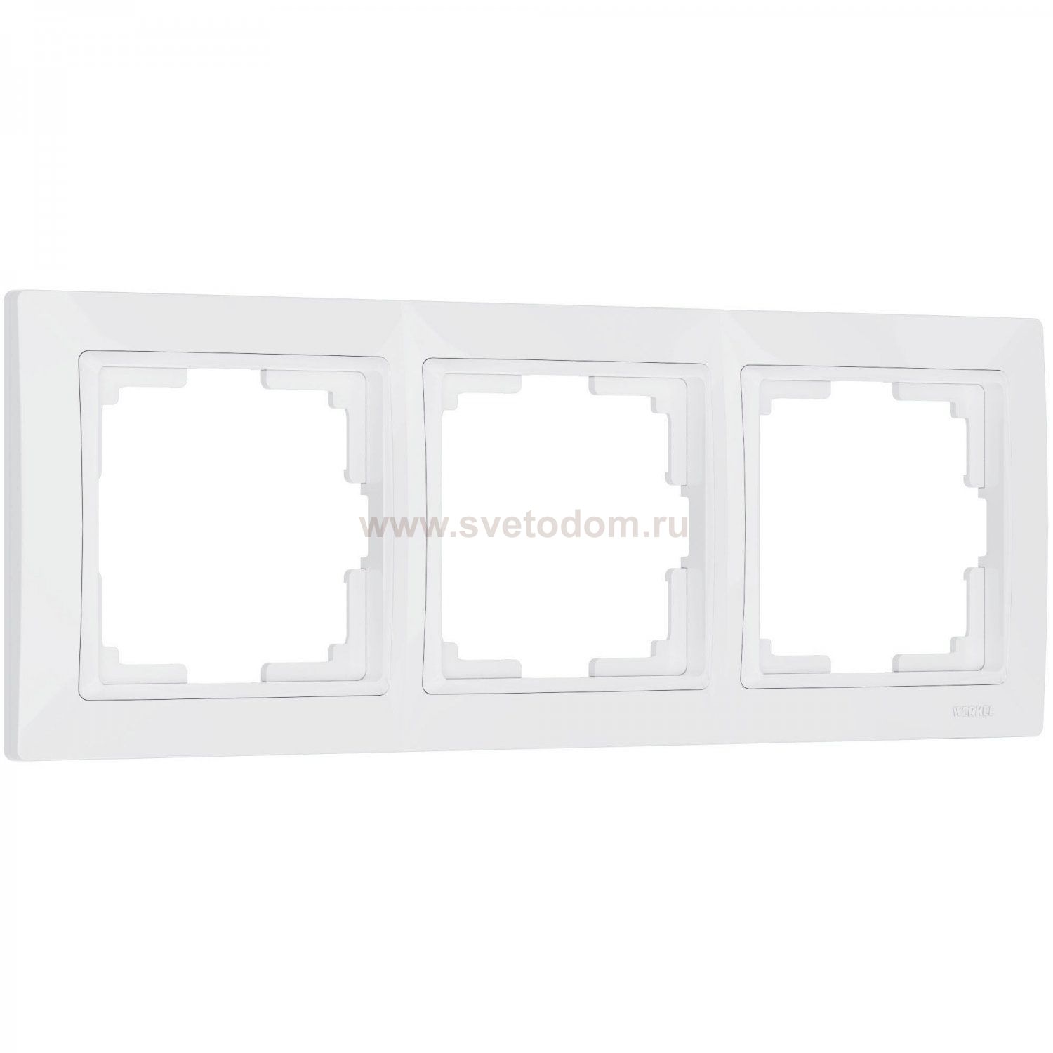 Рамка на 3 поста (белый, basic) W0032001 Werkel